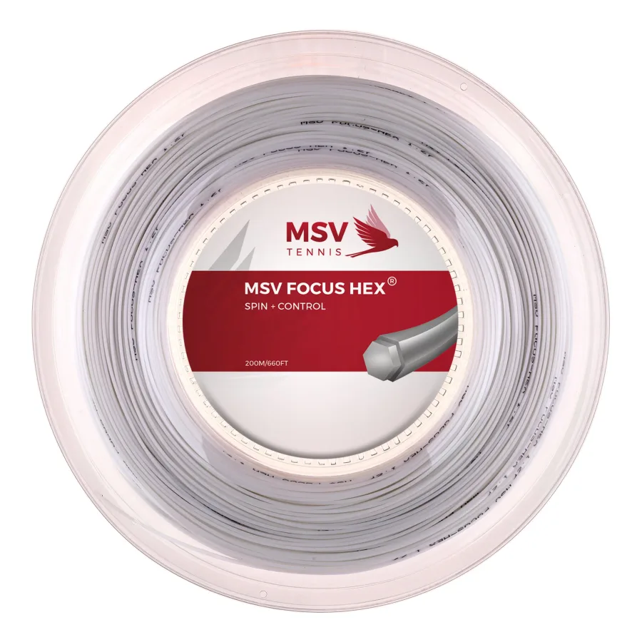 MSV Focus-HEX Saitenrolle 200m-Weiß