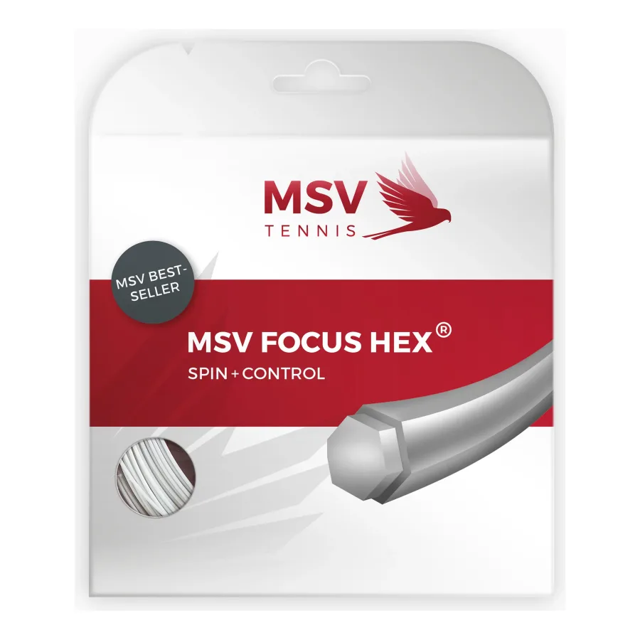 MSV Focus-HEX Saitenset 12m-Weiß