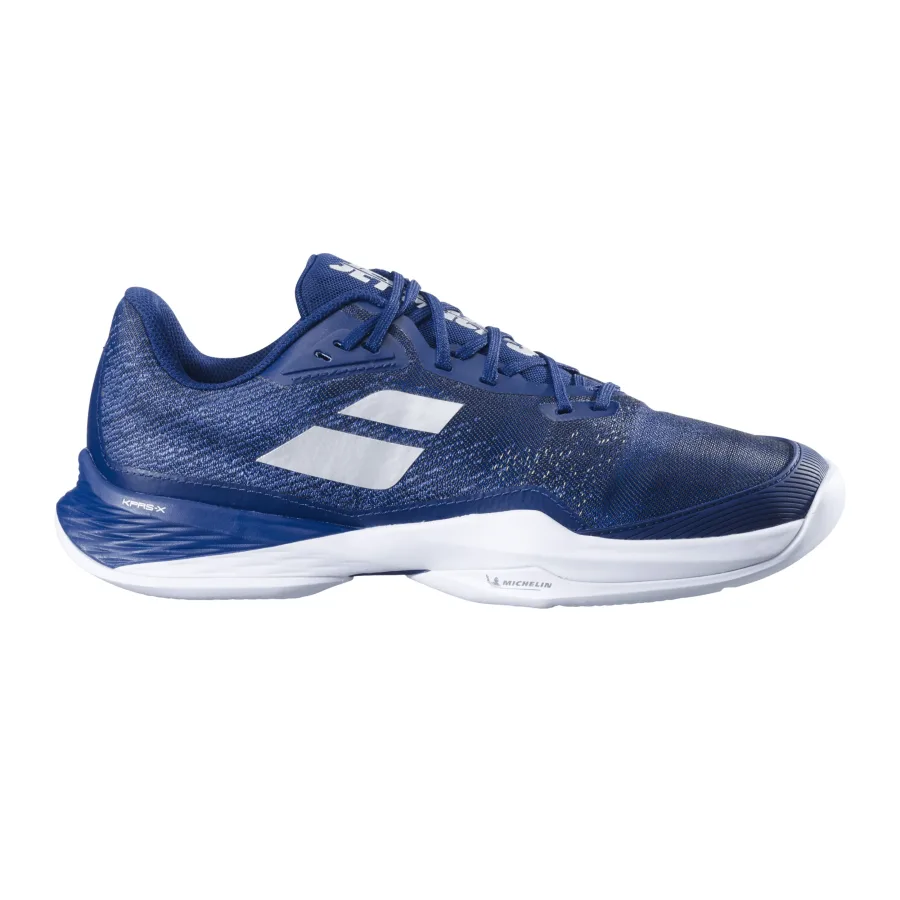 Babolat Jet Mach 3 Sandplatzschuh Herren-Dunkelblau,Weiß