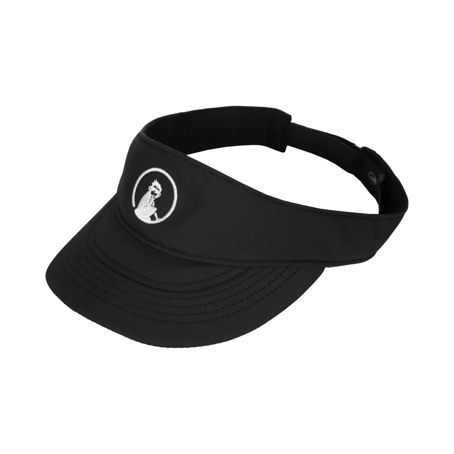 Quiet Please Quiet Please Court Performance Visor Damen - schwarz, weiß