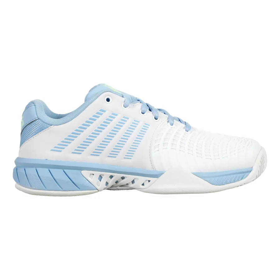 K-Swiss Express Light 3 Allcourtschuh Damen - weiß, hellblau