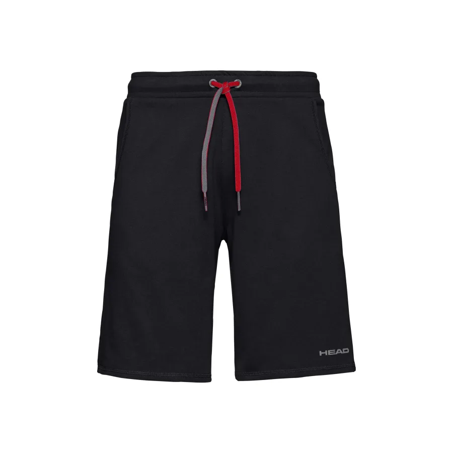 HEAD Club Jacob Shorts Jungen-Schwarz,Rot