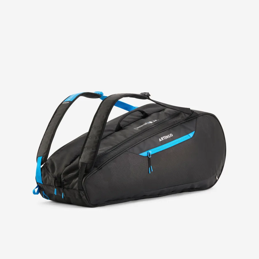 Artengo Tennistasche - L Team 9 Schläger schwarz/blau