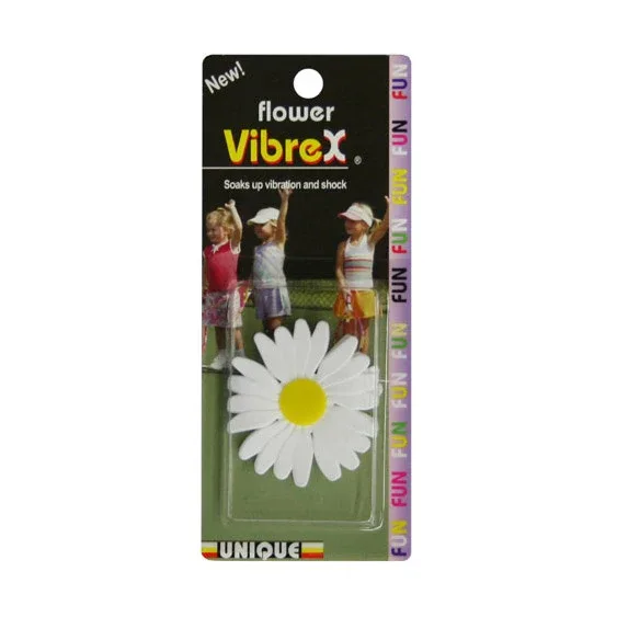 Tourna Flower Vibrex Dämpfer 1er Pack-Weiß
