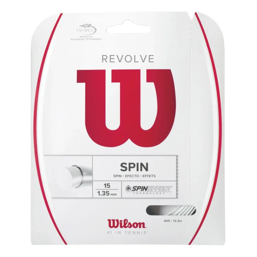 Wilson Revolve Saitenset 12,2m-Weiß