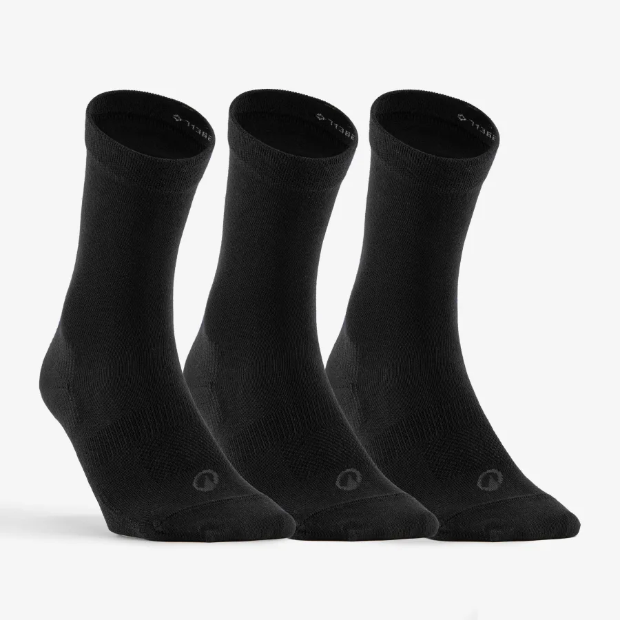 Decathlon Tennissocken High 3er-Pack - RS 160 schwarz