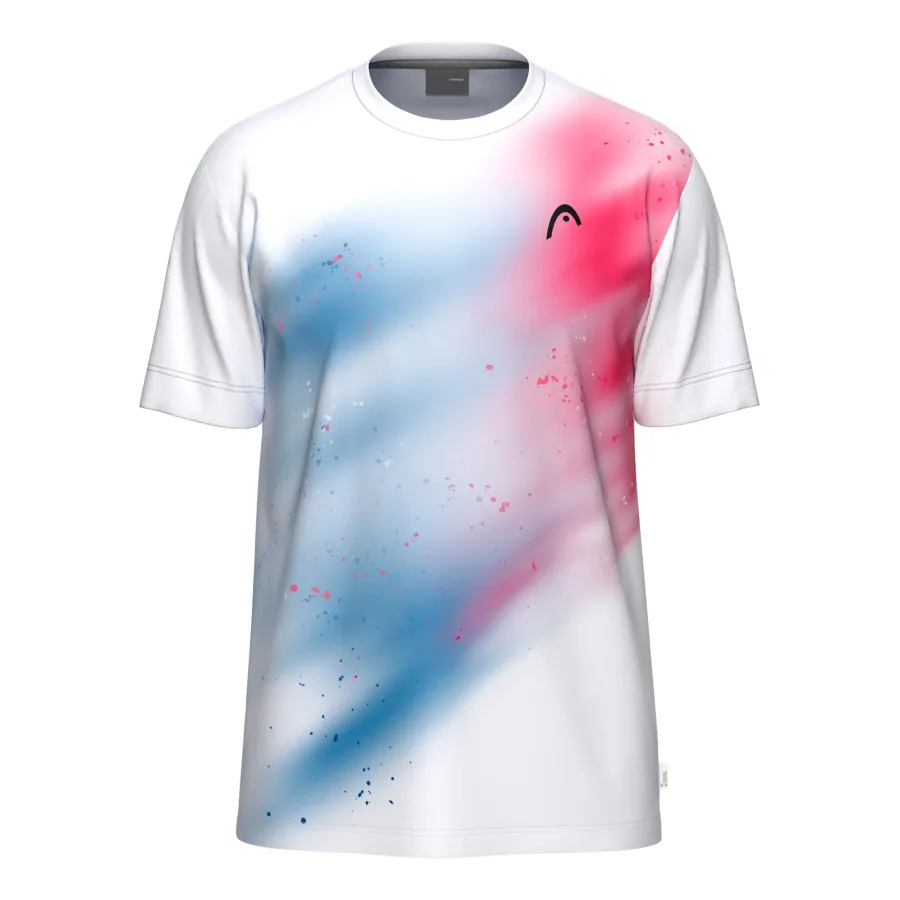 HEAD Topspin T-Shirt Herren - blau, weiß