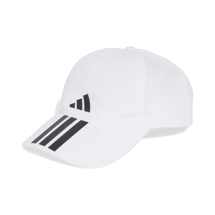 adidas 3 Stripes Clima Cap Unisex - weiß, schwarz