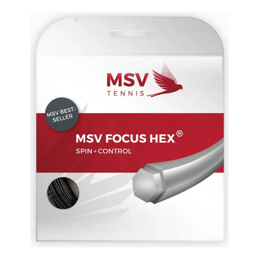 MSV Focus-HEX Saitenset 12m-Schwarz