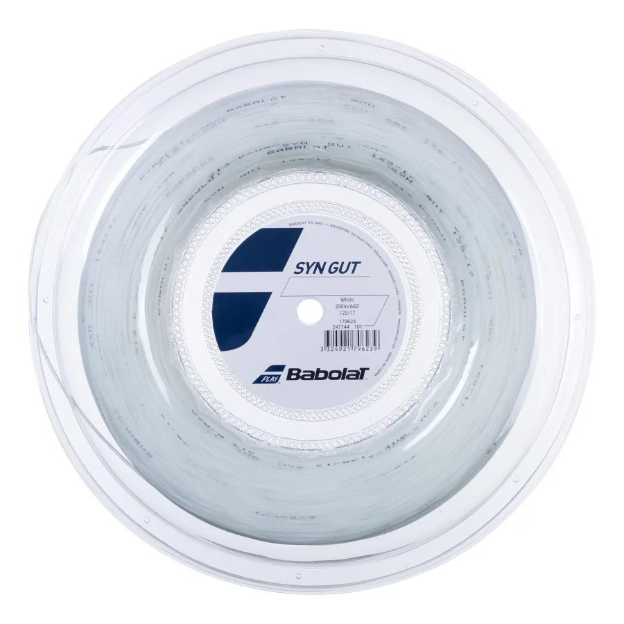 Babolat Synthetic Gut Saitenrolle 200m-Weiß