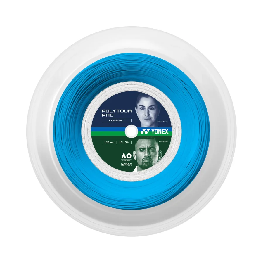 Yonex Pro Poly Tour Pro Saitenrolle 200m-Blau
