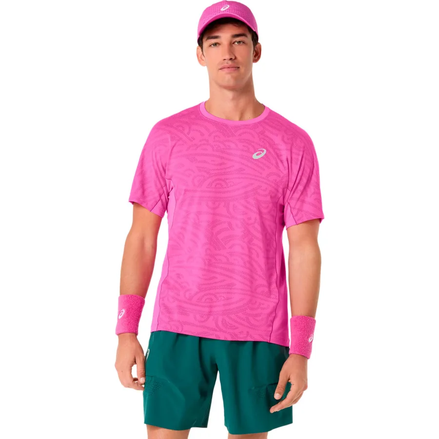 ASICS Match Actibreeze T-Shirt Herren - pink