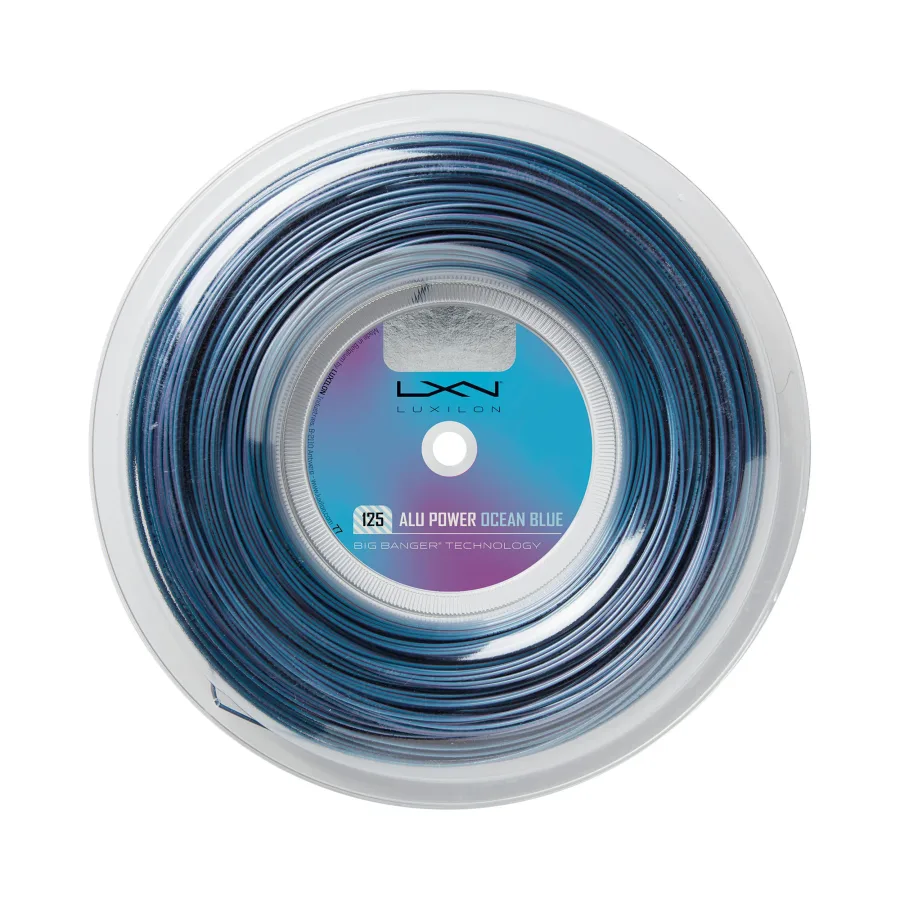 Luxilon Alu Power Ocean Saitenrolle 200m-Blau